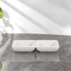 Đĩa muối 2 ngăn OHIO nhựa Melamine
