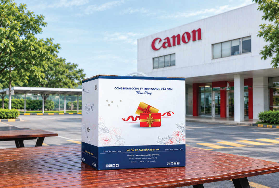 Hộp quà gốm sứ dành cho Canon