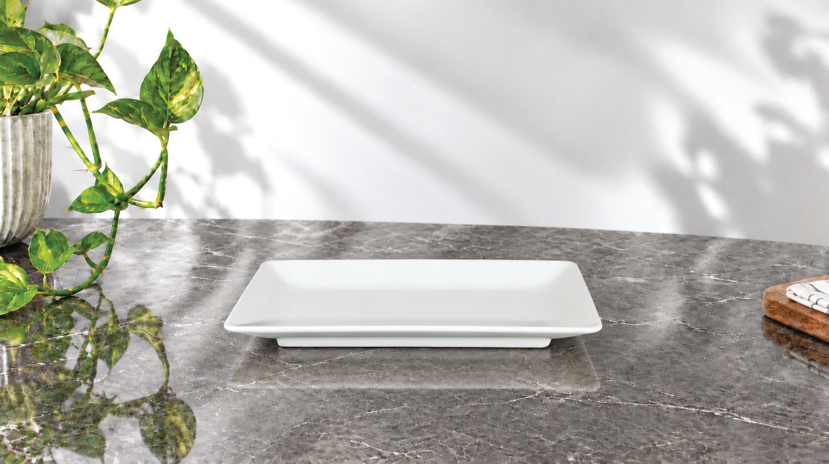 Khay chữ nhật 10 OHIO nhựa Melamine