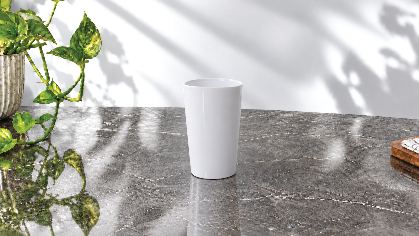 NCN1 - Ca OHIO nhựa Melamine màu trắng